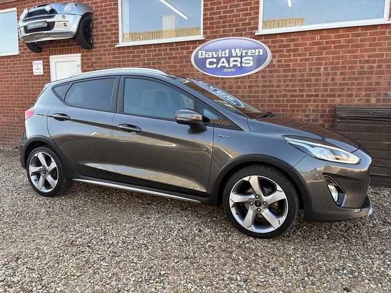 Used Ford Fiesta Active 100 HP (73 kW) 2018 Grey Hatchback