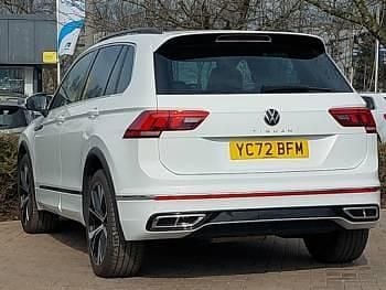 Used VW Tiguan R-line 150 HP (110 kW) 2022 White SUV