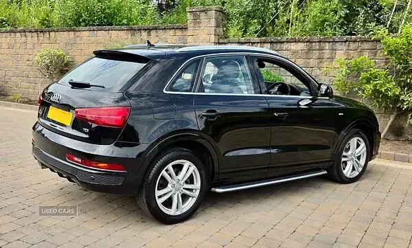 Used Audi Q3 S-Line 150 HP (110 kW) 2018 Black SUV