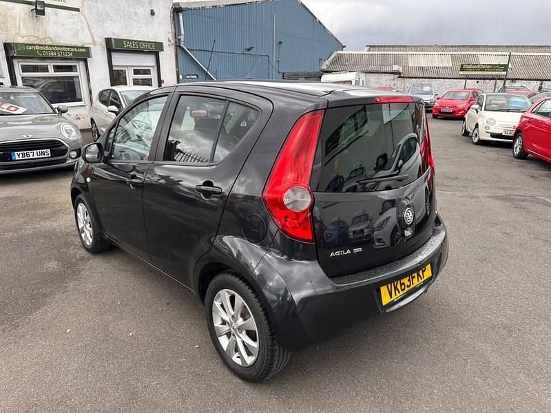 Used Vauxhall Agila 94 HP (69 kW) 2013 Black MPV