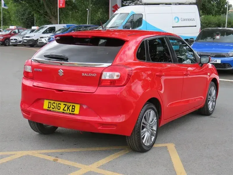 Used Suzuki Baleno SZ-T 111 HP (81 kW) 2016 Red Hatchback