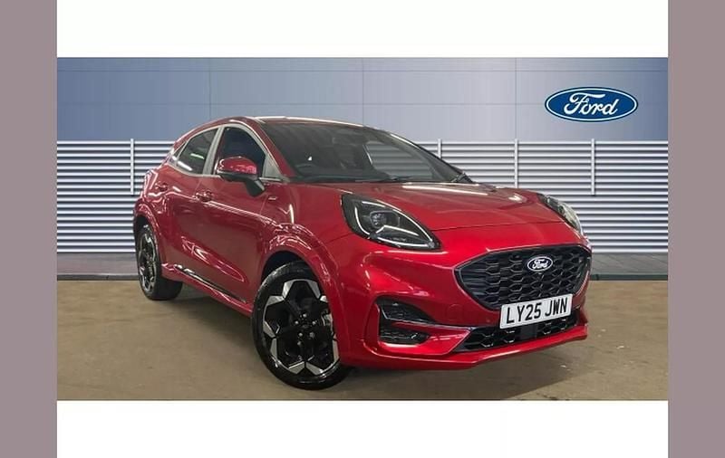 Red New 2025 Ford Puma ST-Line X SUV | £24,300 - Image 1/4