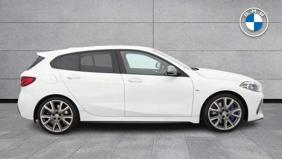 Used BMW M135 Shadowline 306 HP (225 kW) 2024 White Hatchback