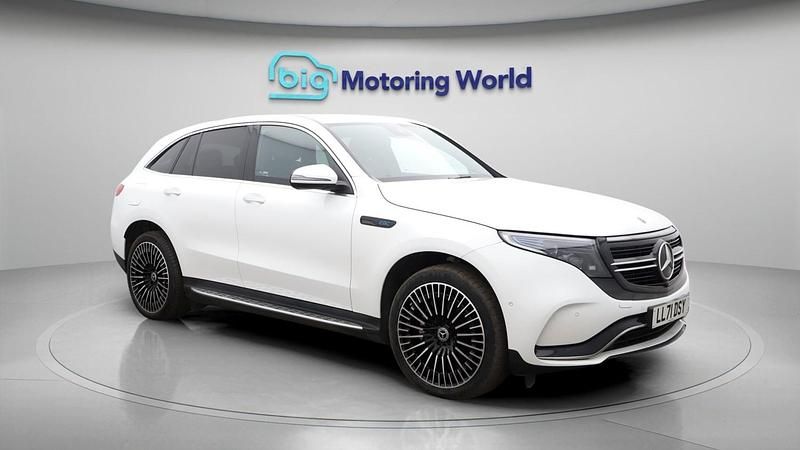 Used Mercedes EQC400 AMG Line Premium 300 kW (408 HP) 2022 White SUV