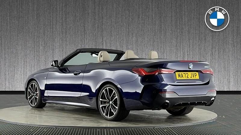 Used BMW 420 M Sport 187 HP (137 kW) 2022 Blue Cabriolet