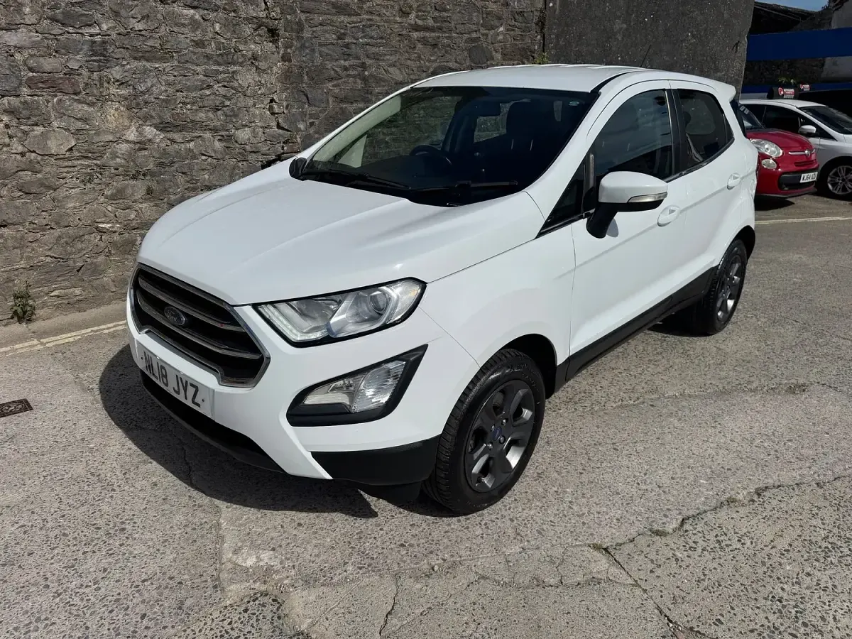 Used Ford Ecosport Zetec 125 HP (91 kW) 2018 White SUV