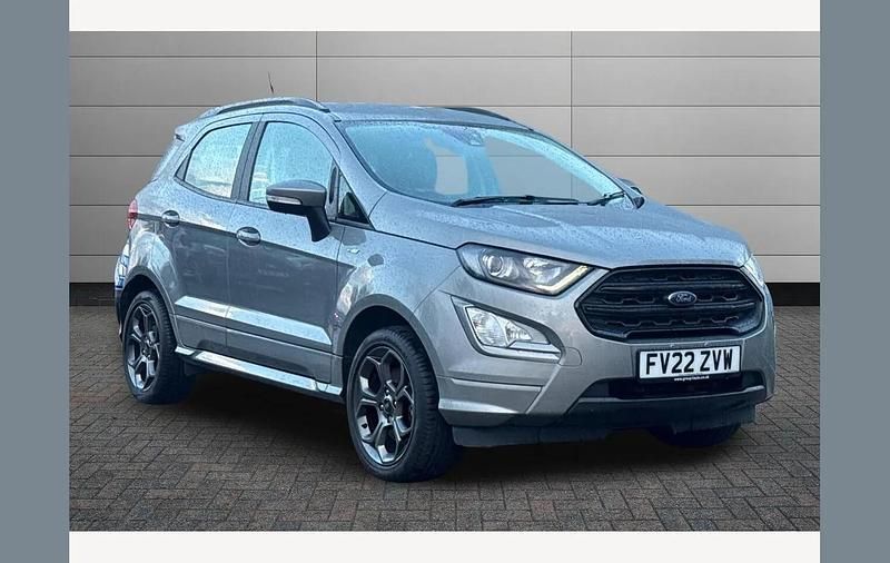 Solar silver Used 2022 Ford Ecosport ST-Line SUV | £10,850 (Super price) - Image 1/4