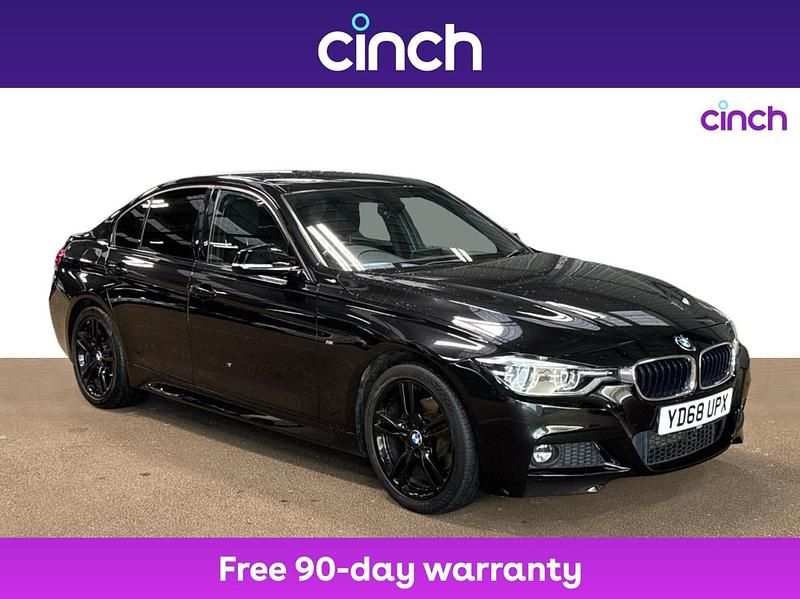 Black Used 2018 BMW 320 M Sport Sedan | £14,649 (Good price) - Image 1/3