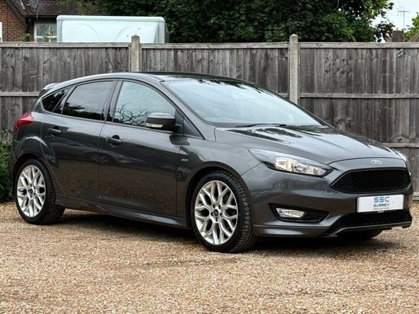 Grey Used 2017 Ford Focus ST-Line Hatchback | £8,840 (Fair price) - Image 1/1