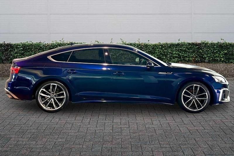 Used Audi A5 S-Line 2022 Blue Coupe