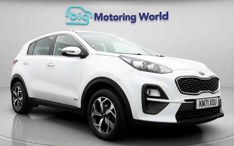 Used Kia Sportage 177 HP (130 kW) 2021 White SUV