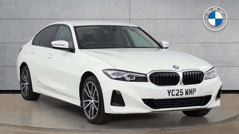 White Used 2025 BMW 330e Sport Line | £30,950 - Image 1/4