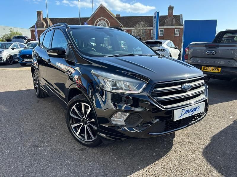 Used Ford Kuga ST-Line 150 HP (110 kW) 2018 Black SUV