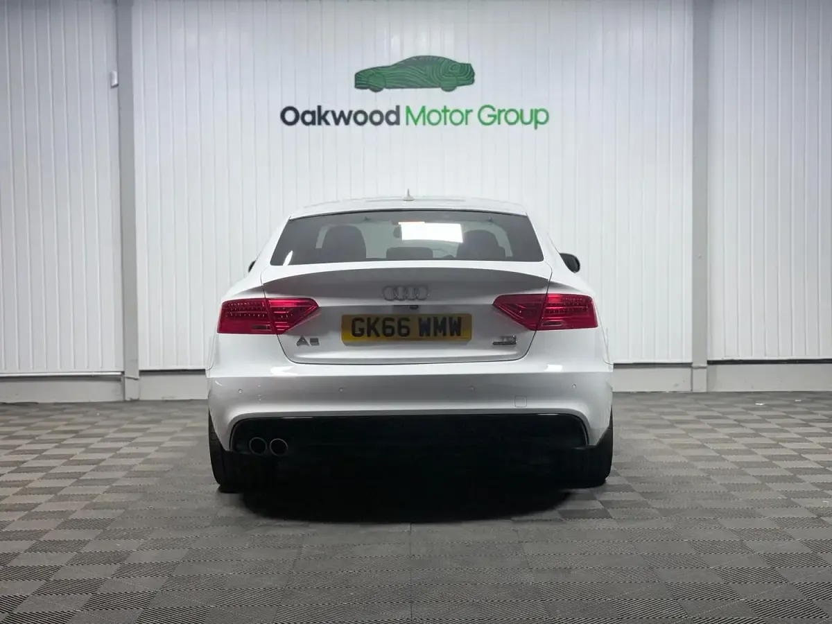 Used Audi A5 Sportback Black Edition 2016 White Hatchback
