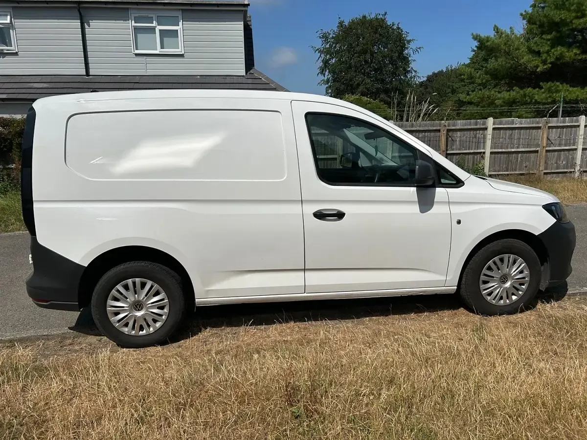 Used VW Caddy S 102 HP (75 kW) 2023 White MPV