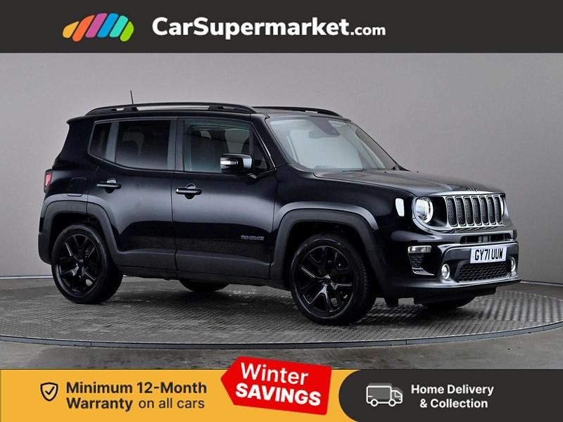 Black Used 2022 Jeep Renegade Night Eagle SUV | £15,097 (Fair price) - Image 1/4