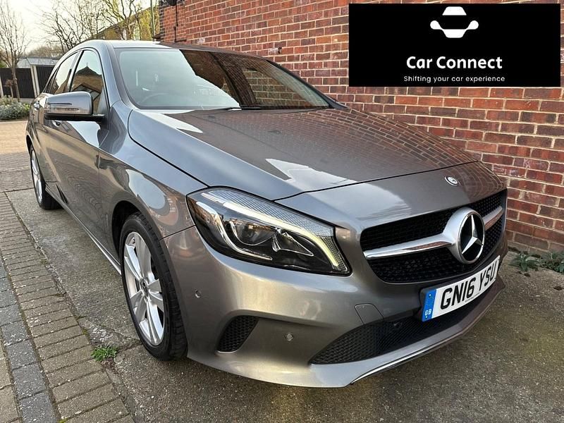 Used Mercedes A200 Premium 136 HP (100 kW) 2016 Mountain grey Hatchback