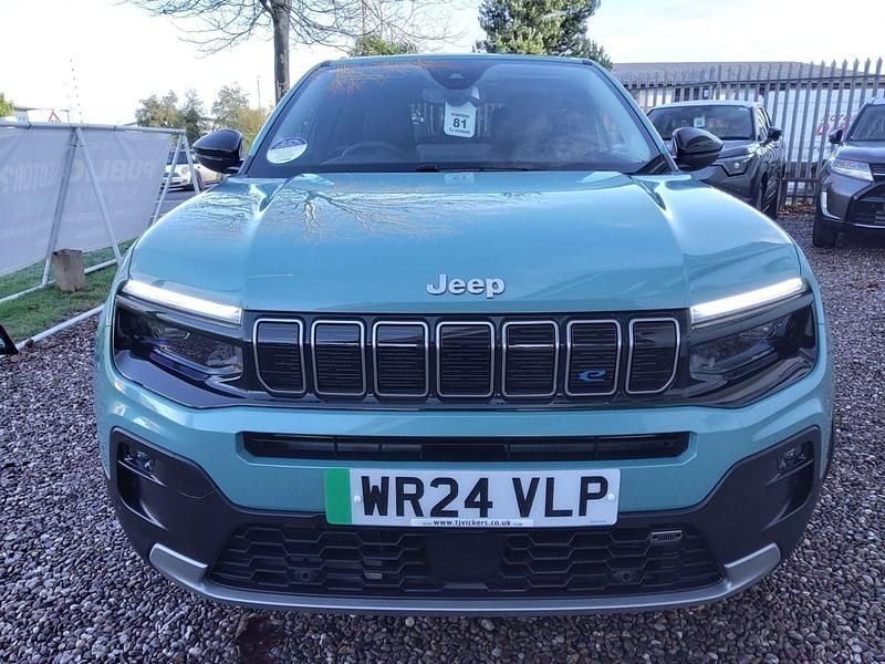 Used Jeep Avenger Summit 114 kW (156 HP) 2024 Green/black SUV