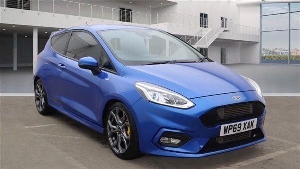 Blue Used 2019 Ford Fiesta ST-Line X Hatchback | £9,800 (A bit pricey) - Image 1/1