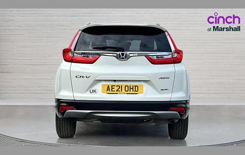 Used Honda CR-V Hybrid 184 HP (135 kW) 2021 White SUV