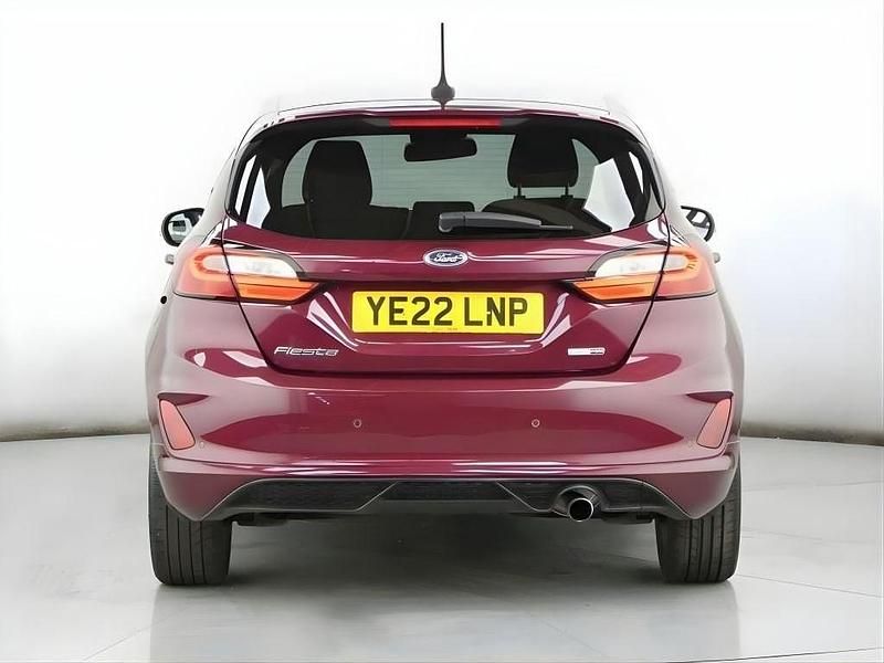 Used Ford Fiesta ST-Line 125 HP (91 kW) 2022 Red Hatchback