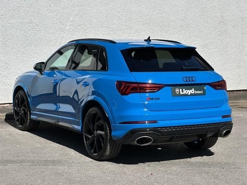 Begagnad Audi RS Q3 Advanced 400 HK (294 kW) 2019 Blå SUV