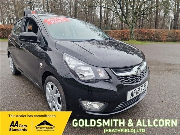 Black Used 2018 Vauxhall Viva Hatchback | £6,495 (Fair price) - Image 1/1