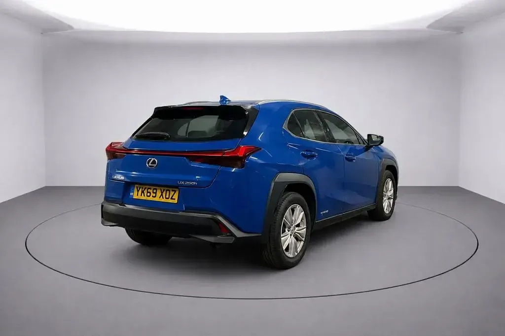 Used Lexus UX 250h 184 HP (135 kW) 2019 Blue SUV