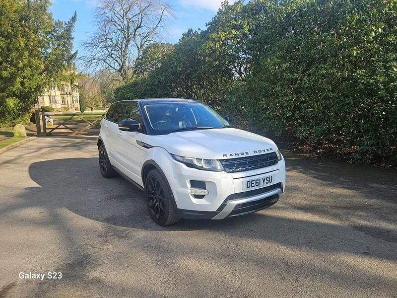 Used Land Rover Range Rover evoque Dynamic 190 HP (139 kW) 2011 White SUV