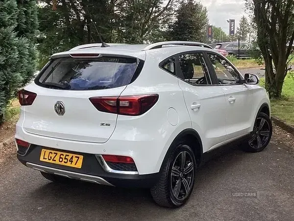 Used MG ZS Exclusive 106 HP (77 kW) 2018 White SUV