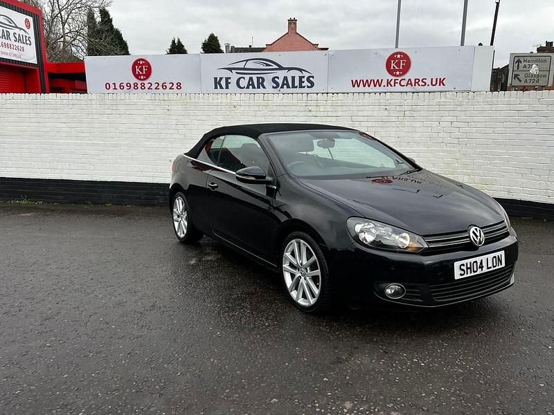 Used VW Golf Cabriolet GT 2014 Black Cabriolet