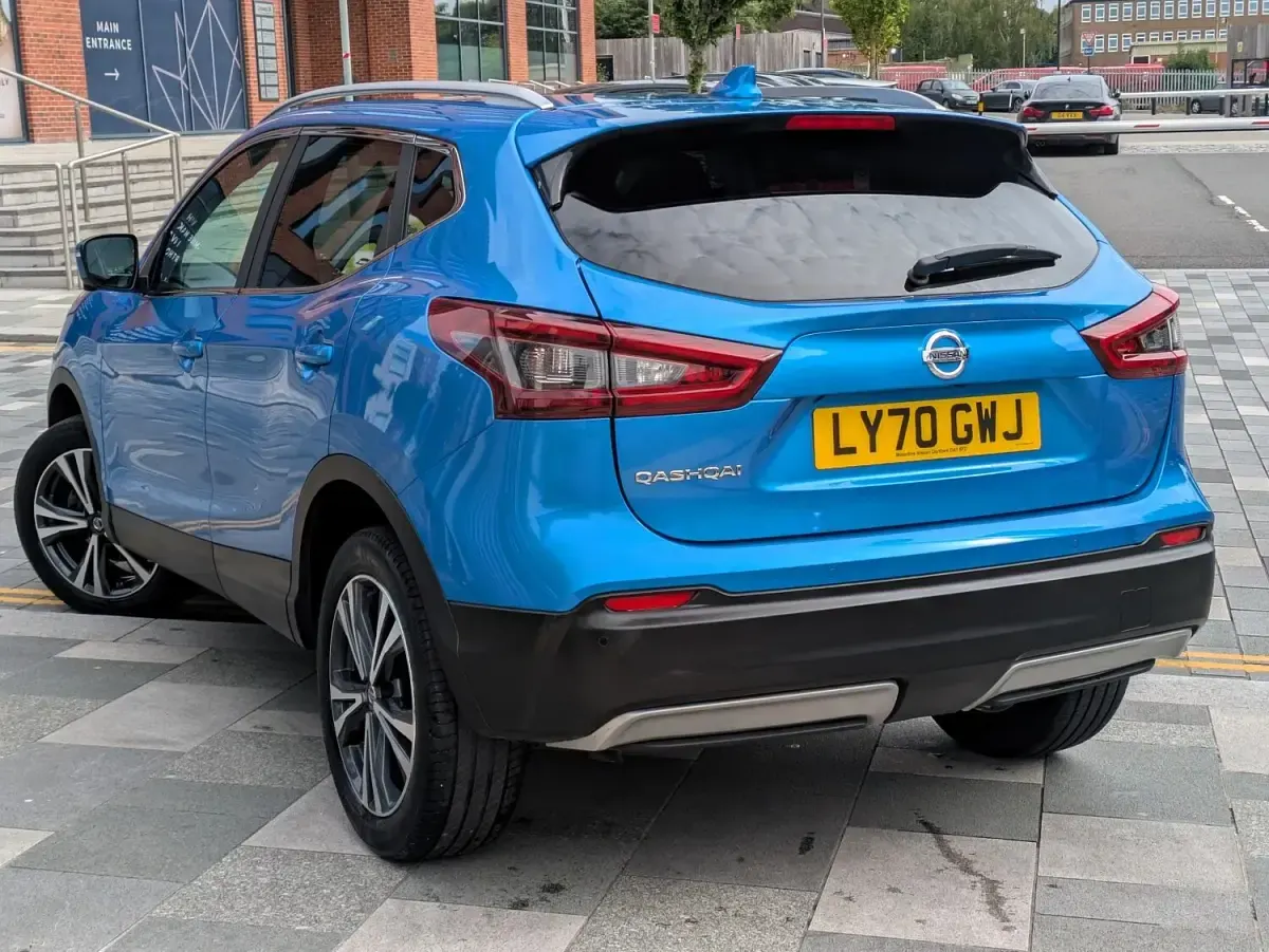 Used Nissan Qashqai N-Connecta 160 HP (117 kW) 2020 Blue SUV