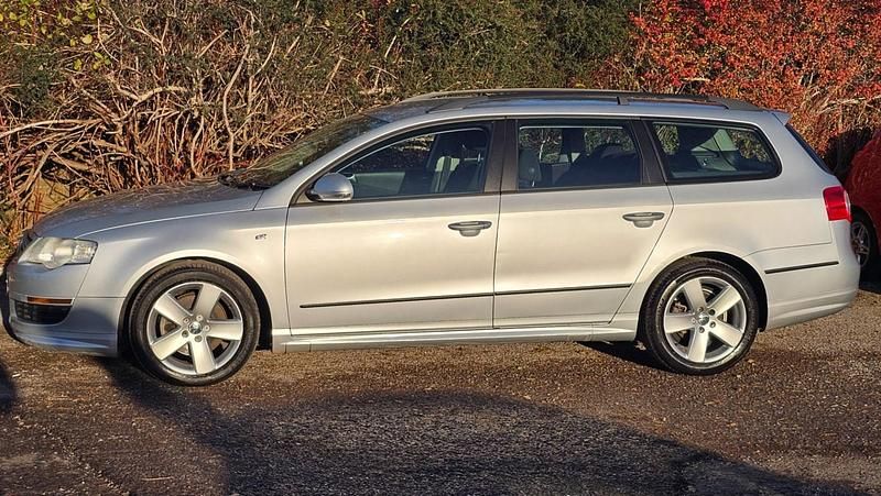 Used VW Passat R-line 170 HP (125 kW) 2009 Silver Estate