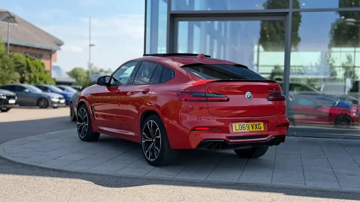 Used BMW X4 M Competition Edition 503 HP (369 kW) 2019 Red SUV