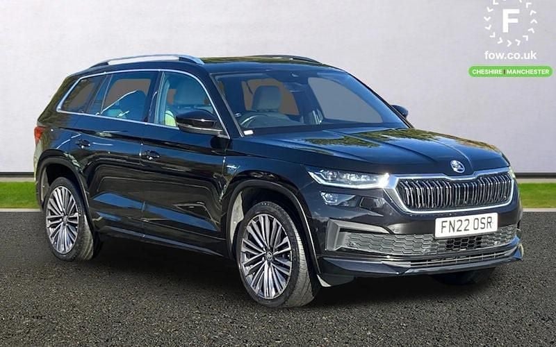 Black Used 2022 Skoda Kodiaq SUV | £24,799 (Fair price) - Image 1/4