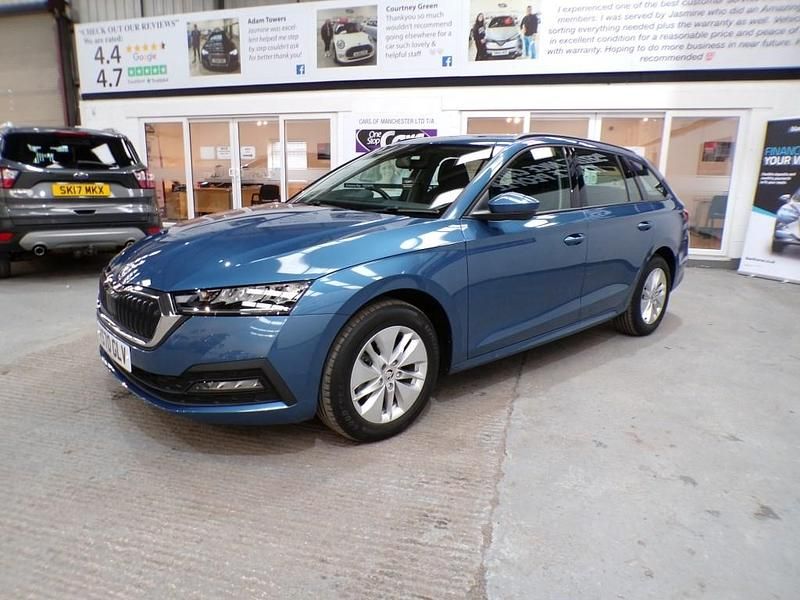 Used Skoda Octavia SE Technology 2021 Blue Estate