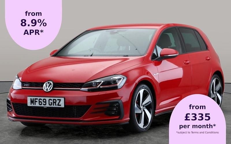 Red Used 2019 VW Golf VII GTI Hatchback | £19,675 (Fair price) - Image 1/1