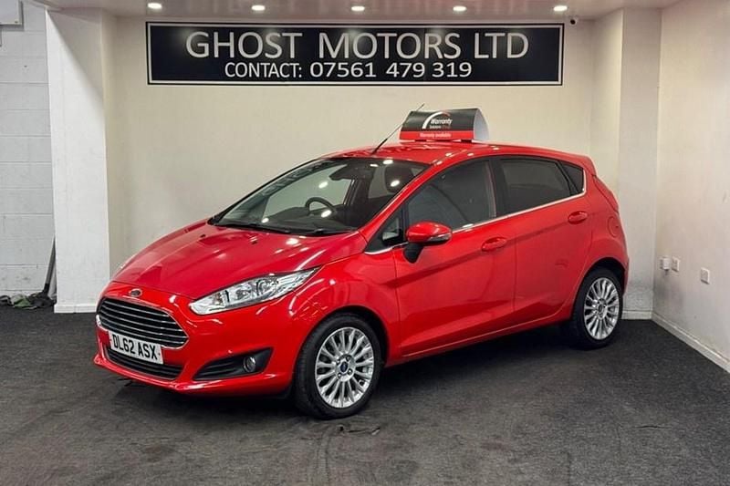 Red Used 2013 Ford Fiesta Titanium Hatchback | £3,595 (Good price) - Image 1/1