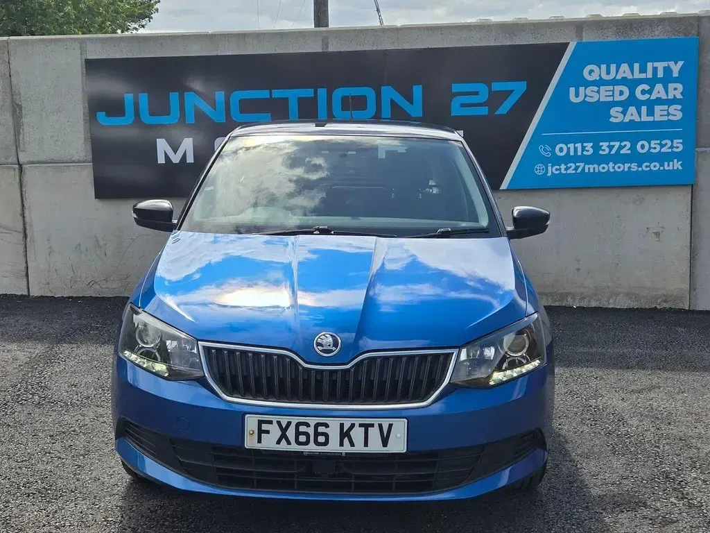 Used Skoda Fabia Colour Edition 2016 Blue Hatchback