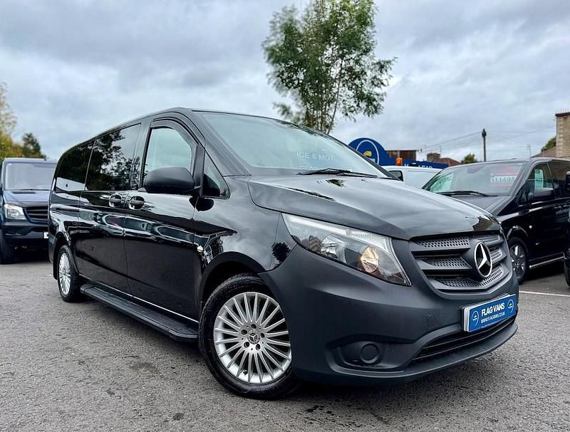 Black Used 2018 Mercedes Vito MPV | £18,495 (Expensive) - Image 1/4