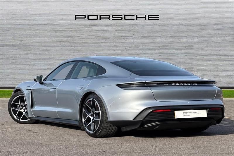 Used Porsche Taycan 300 kW (408 HP) 2025 Dolomite silver Sedan