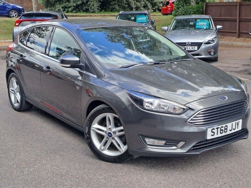 Grey Used 2018 Ford Focus Titanium Hatchback | £9,799 (Fair price) - Image 1/4