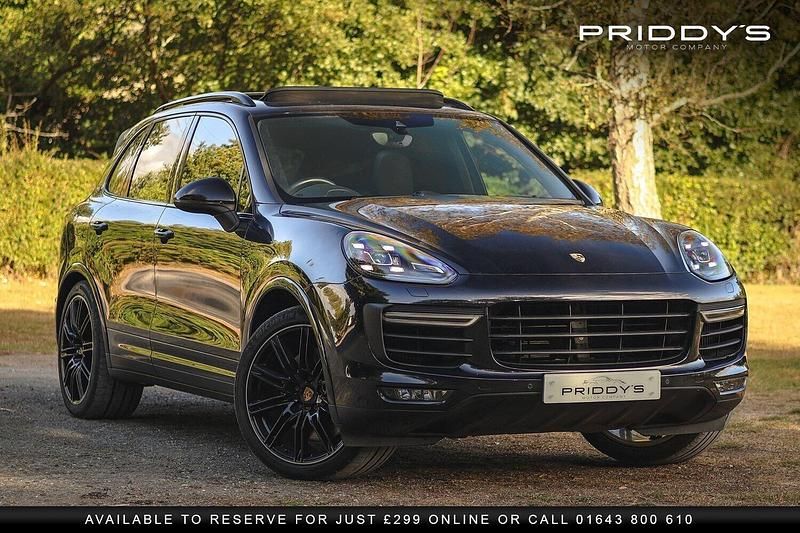 Black Used 2018 Porsche Cayenne Turbo SUV | £39,970 - Image 1/4