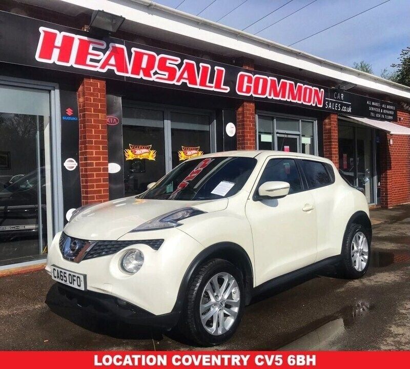 White Used 2015 Nissan Juke Acenta Premium SUV | £6,500 (Fair price) - Image 1/4