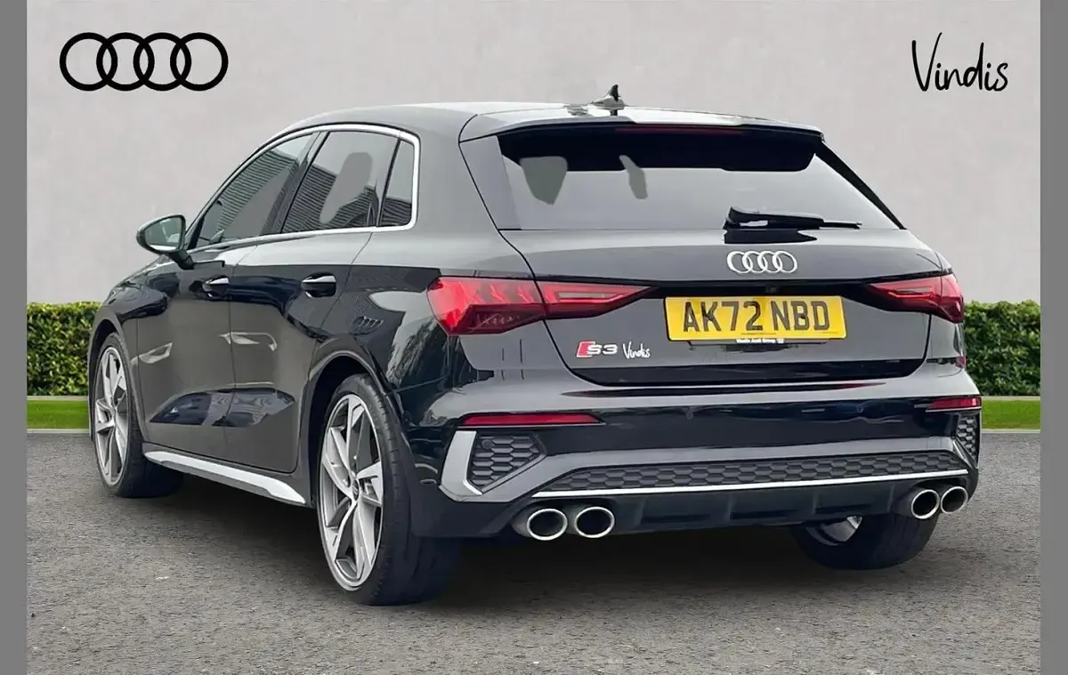 Used Audi S3 Sportback Comfort 310 HP (228 kW) 2022 Black Hatchback