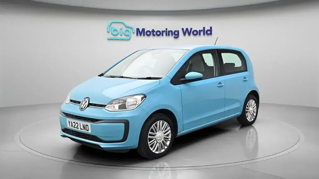 Used VW up! S 65 HP (47 kW) 2022 Blue Hatchback