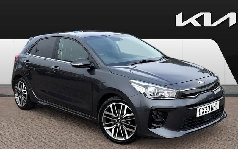 Used Kia Rio GT-Line 120 HP (88 kW) 2020 Grey Hatchback