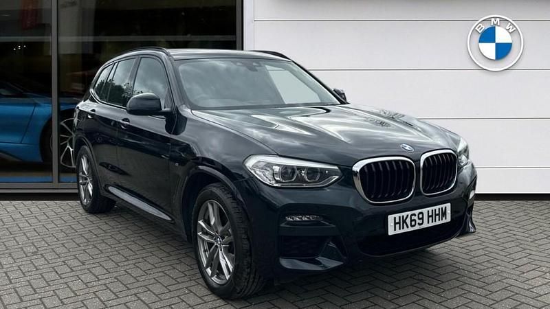 Used BMW X3 M Sport 181 HP (133 kW) 2019 Black SUV