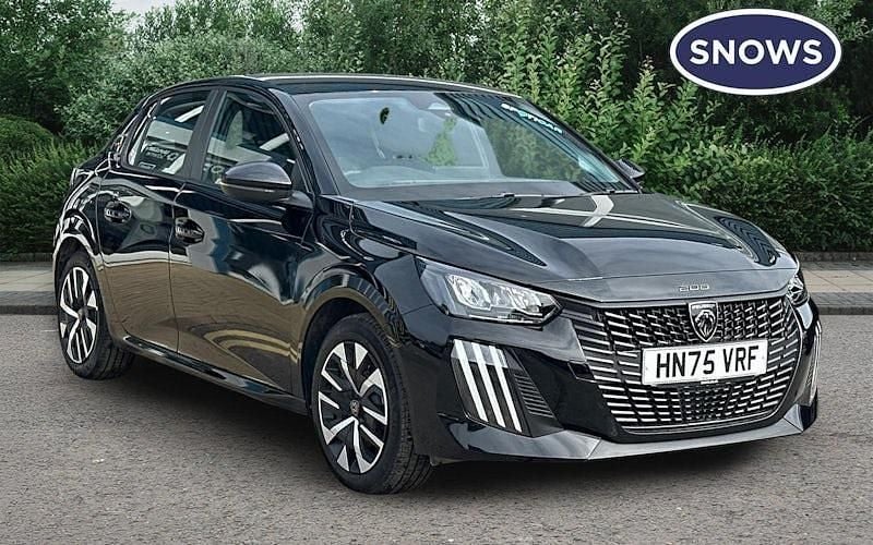 New Peugeot 208 Style 101 HP (74 kW) 2025 Nera black Hatchback