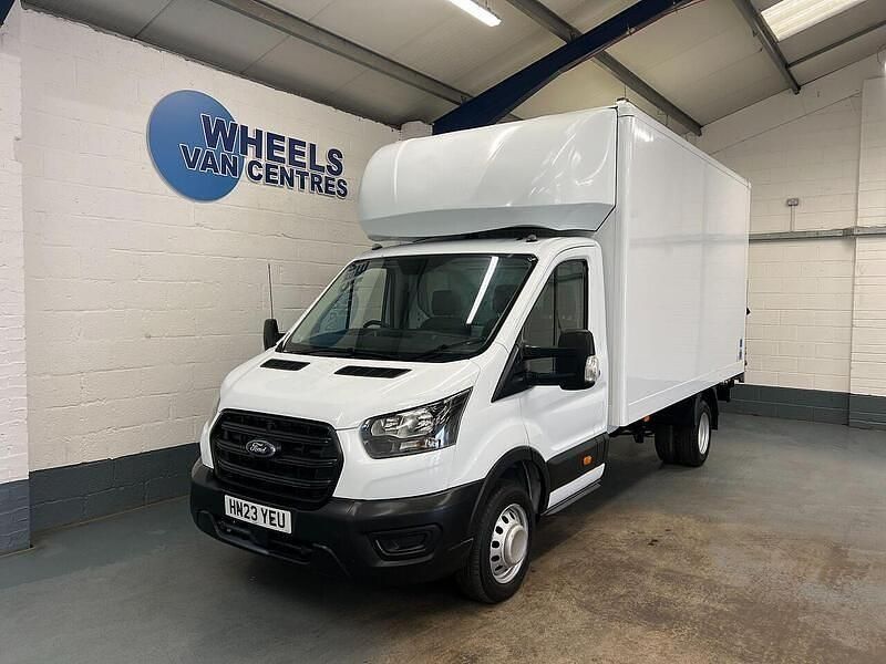 Used Ford Transit S 130 HP (95 kW) 2023 White Cabriolet